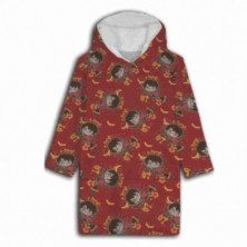 Imagen poncho de franela y sherpa harry potter adulto