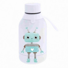 Imagen botella acero inoxidable ice robots 350ml