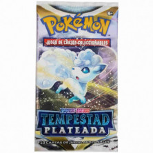 SOBRE 10 CARTAS JCC POKÉMON TEMPESTAD PLATEADA