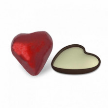 Imagen corazones de chocolate rellenos bolsa 140 unidades