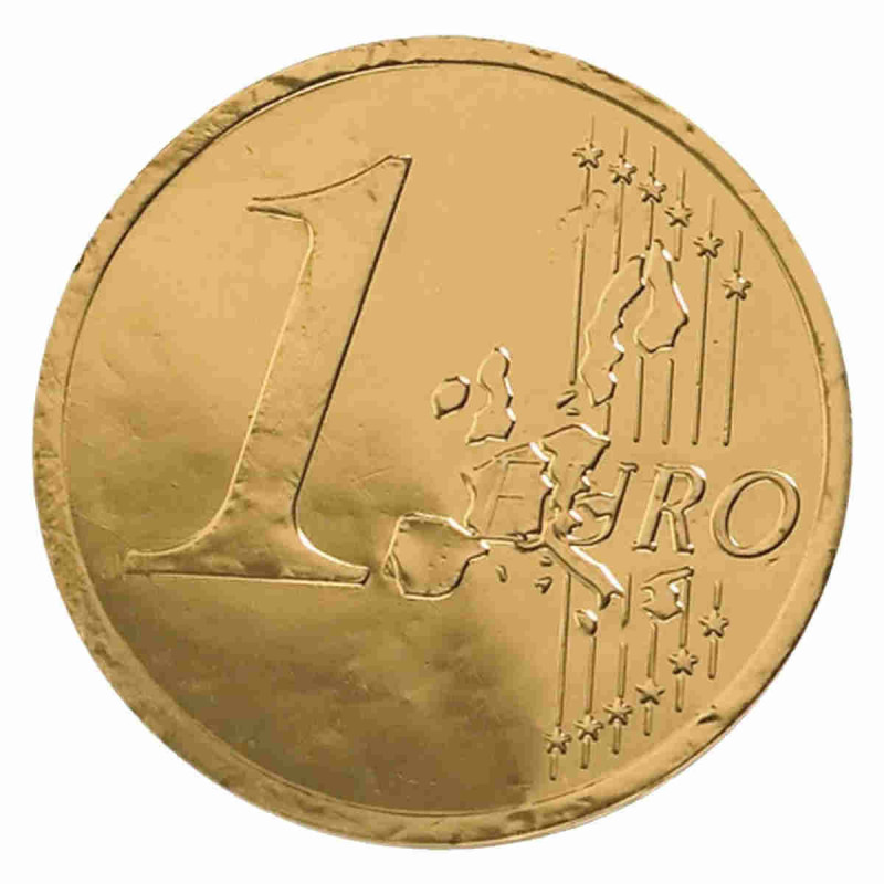 Imagen medallon moneda de chocolate 60gr 100mm