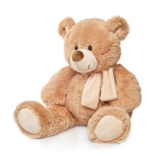 PELUCHE OSO BUFANDA MARRON 90CM