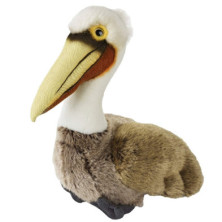 Imagen peluche pellicano 30cm national geographic