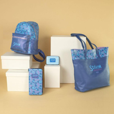 imagen 6 de bolso polipiel stitch 38x32x13cm