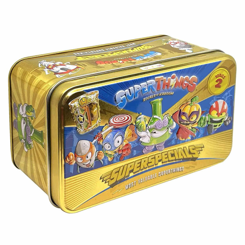 Imagen superthings 2 gold tin superspecials