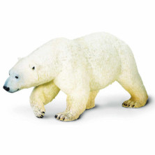 Imagen figura oso polar blanco safari 26x7