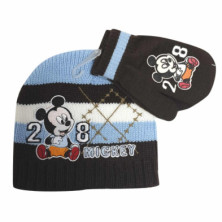 Imagen gorra +guantes mickey mouse baby