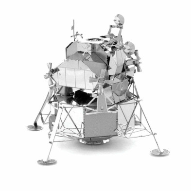 imagen 1 de maqueta modulo lunar apollo metalearth 3d