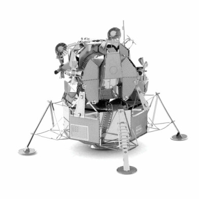 imagen 2 de maqueta modulo lunar apollo metalearth 3d