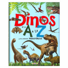 Imagen libro dinos de la a a la z y otros  animales prehc