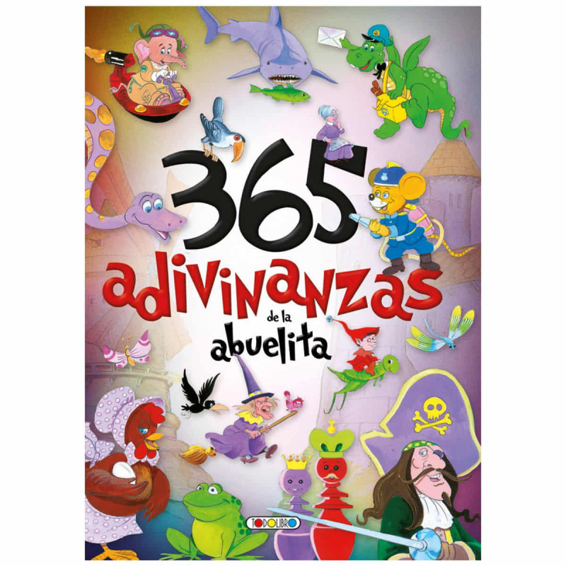 Imagen libro 365 adivinanzas de la abuelita