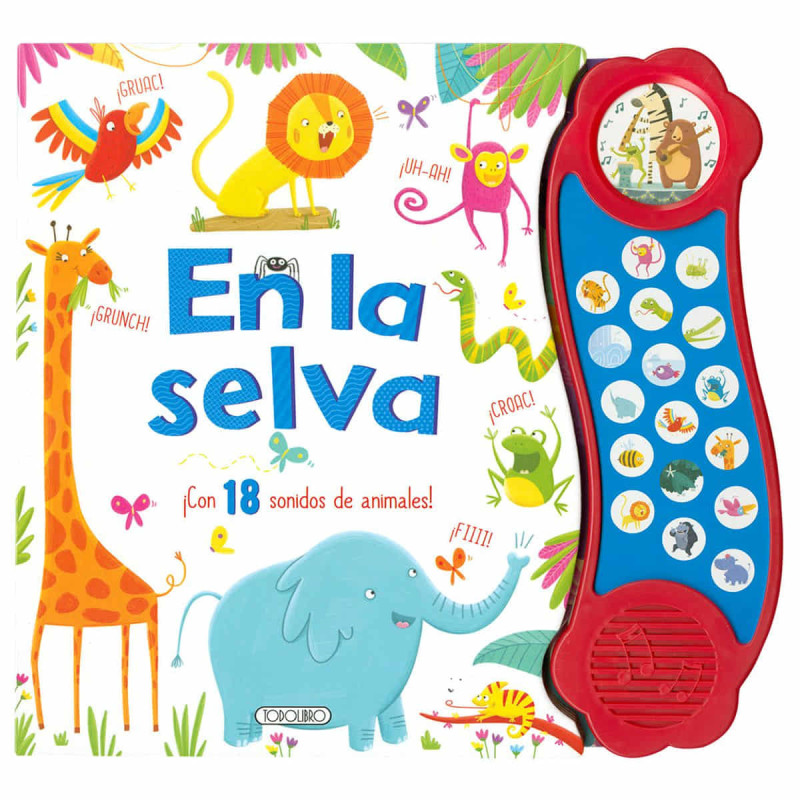 Imagen libro en la selva megasonidos Imagen libro en la selva megasonidos