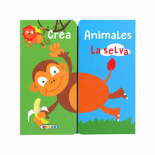 Imagen libro animales de la selva