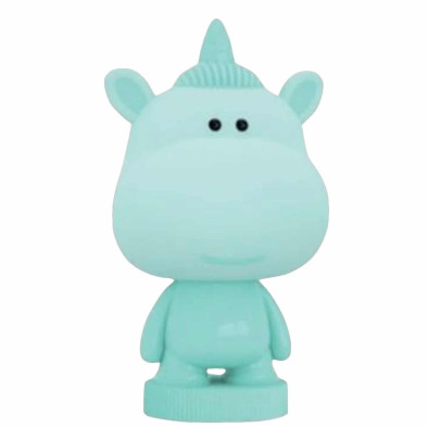 Imagen lampara led unicornio azul 34cm