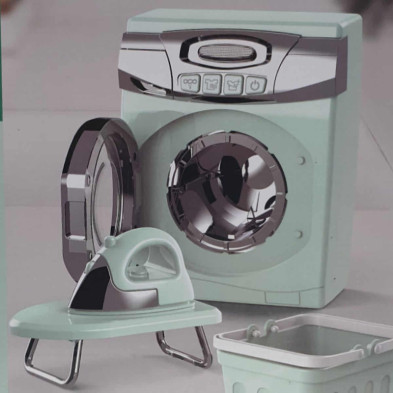 imagen 2 de lavadora happy gourmet verde con luz y sonido
