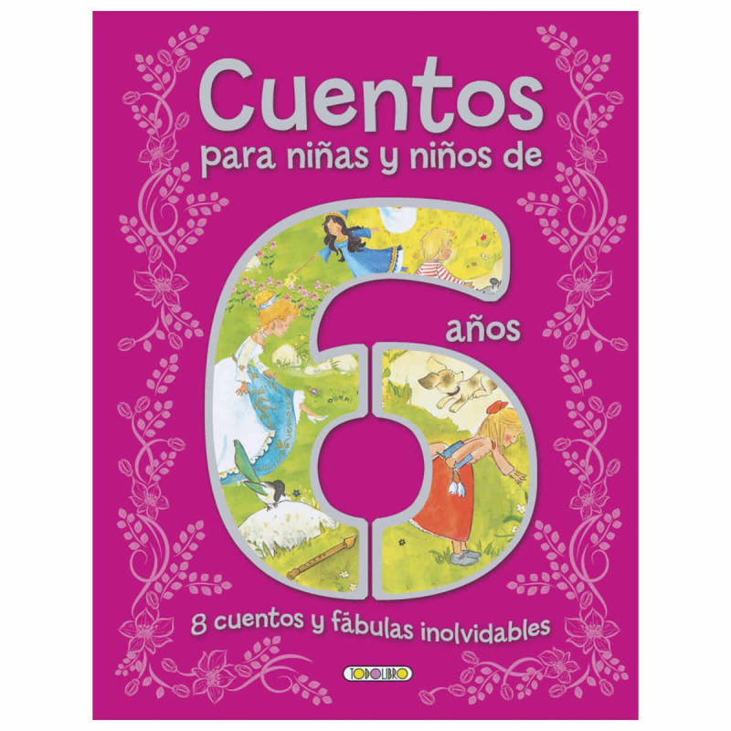 Imagen libro cuentos para 6 años