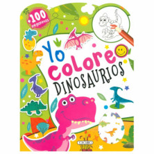 Imagen libro dinosaurios (yo coloreo)