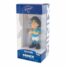 imagen 1 de figura minix maradona selección azul 12 cm