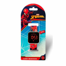 imagen 1 de reloj led spiderman