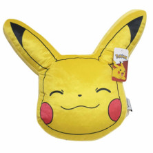 imagen 1 de pikachu cojín 3d 35cm - pokémon