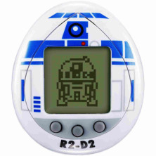 Imagen tamagotchi star wars r2d2 blanco bandai clásico