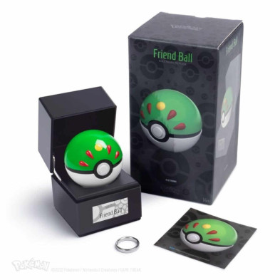 imagen 1 de réplica electrónica die cast pokemon friend ball