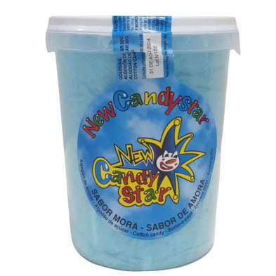 Imagen algodón de azúcar cotton candy 50grs azul