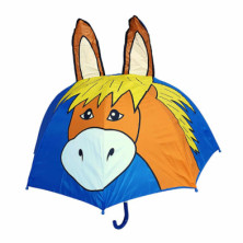 Imagen paraguas manual infantil caballo ø 60 cm