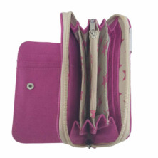 imagen 3 de cartera canvas mn wear 12x7x4cm