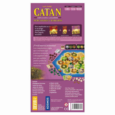 Imagen 1 catan mercaderes y barbaros expansión 5-6 jug
