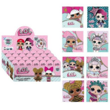 TOALLA SORPRESA LOL SURPRISE 20 X 20 CM