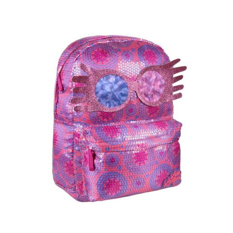 Imagen mochila lentejuelas luna lovegood - harry potter