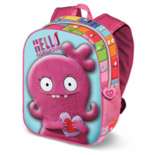 UGLY DOLLS MULTICOLOR MOCHILA 3D PEQUEÑA HEART