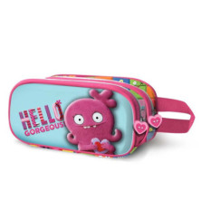 UGLY DOLLS MULTICOLOR ESTUCHE PORTATODO DOBLE 3D