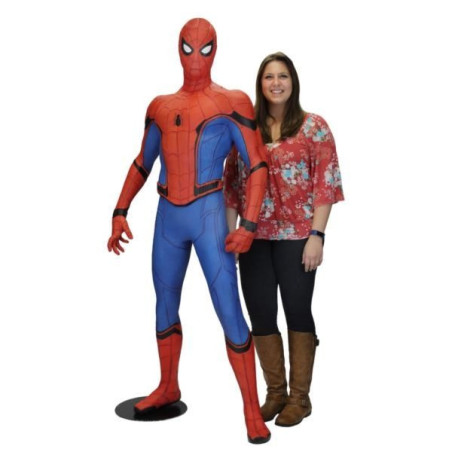imagen 1 de figura spiderman 173cm homecoming