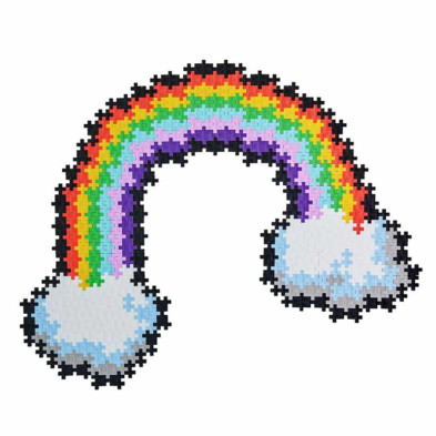 imagen 2 de puzzle arcoiris por numeros 500 piezas