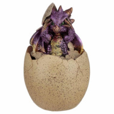 Imagen joyero huevos de dragón morado