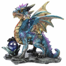 Imagen figura dragón pesadilla encantada adivino bola tur