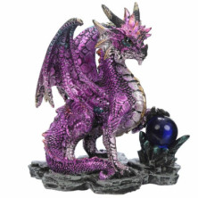 Imagen figura dragón pesadilla encantada adivino bola vio