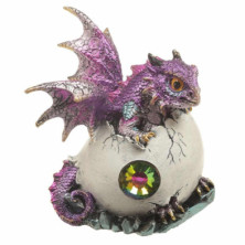 Imagen figura dragón pesadilla encantada morado