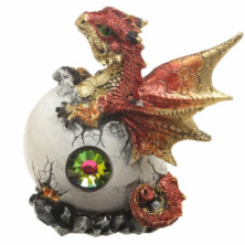 Imagen figura dragón pesadilla encantada rojo