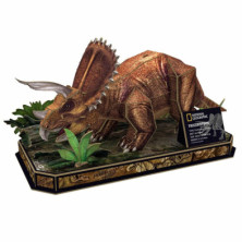 imagen 2 de puzzle 3d triceratops