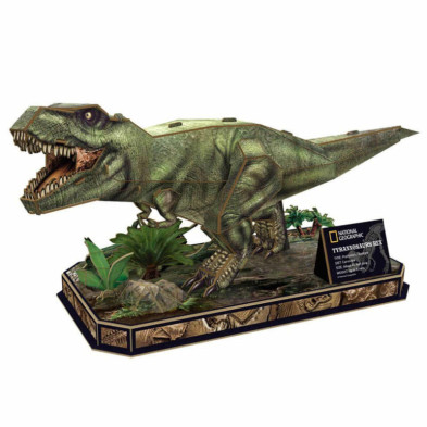 imagen 2 de puzzle 3d tyrannosaurus rex
