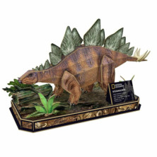 imagen 2 de puzzle 3d stegosaurus