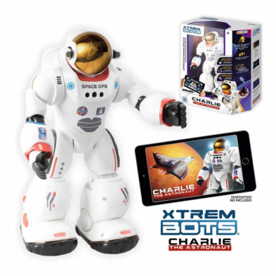 imagen 1 de robot charlie xtrembots astronauta