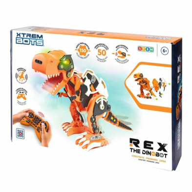 imagen 2 de robot dinosaurio t-rex  xtrembots