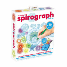 Imagen set espirógrafo - spirograph design set