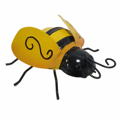 Imagen abeja mediana metal 12cm