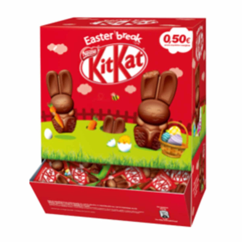 Conejitos de Pascua Kit Kat Nestlé Pack de 91 unidades de 11g