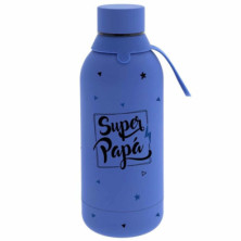 Imagen botella de acero super papá 500 ml